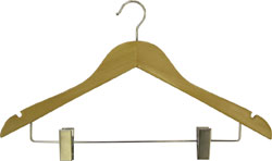 Плечики деревянные с крючком