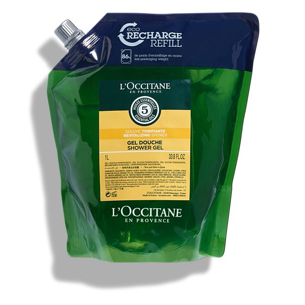 Гель для тела тонизирующий  Аромакология Л’Окситан