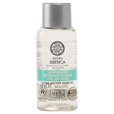 Гель для душа натуральный сертифицированный/Natura Siberica
