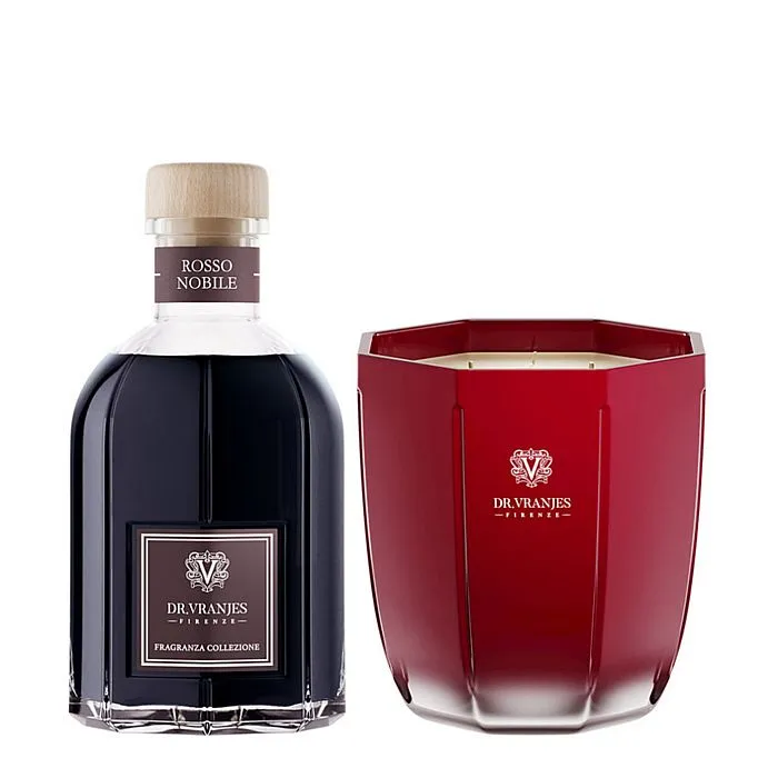 Подарочный набор Dr. Vranjes Firenze, Rosso Nobile + Ароматическая свеча